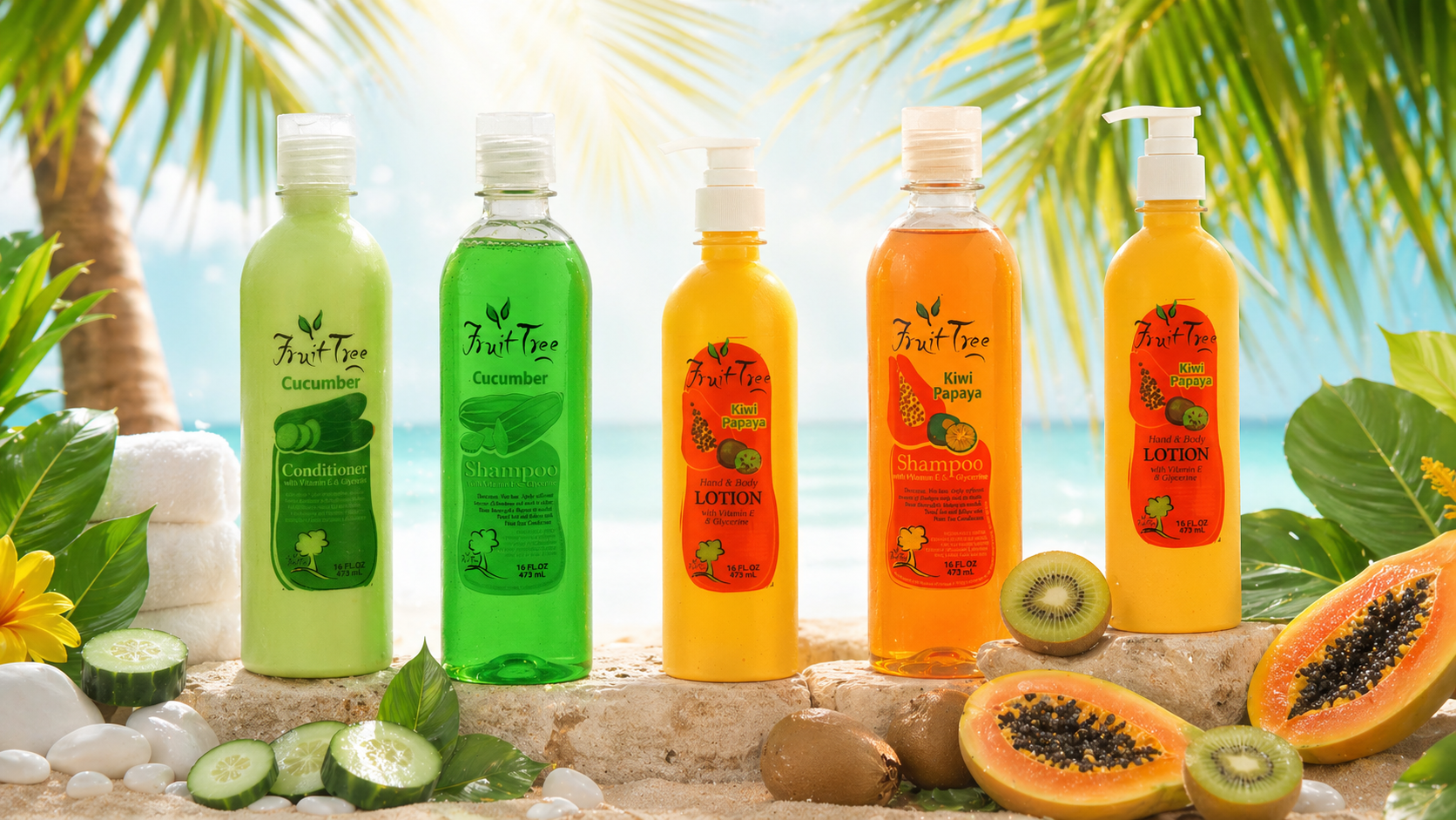 Fruit Tree product range — Cucumber and Kiwi Papaya